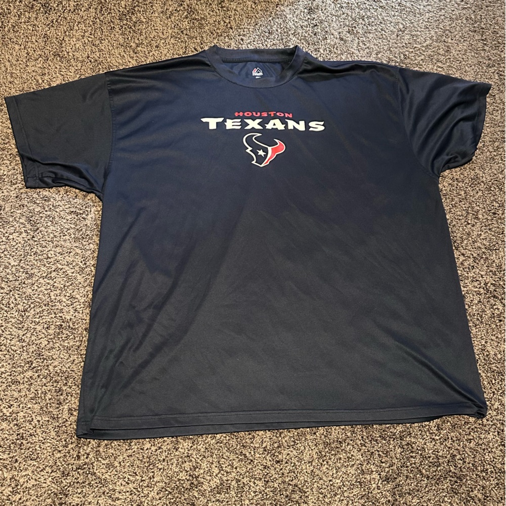 Houston Texans Navy Polyester T-Shirt